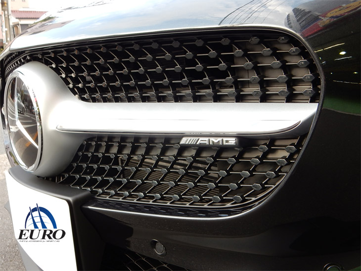 純正品 AMG フロントグリル エンブレム AMG W190 GTS GTクラス