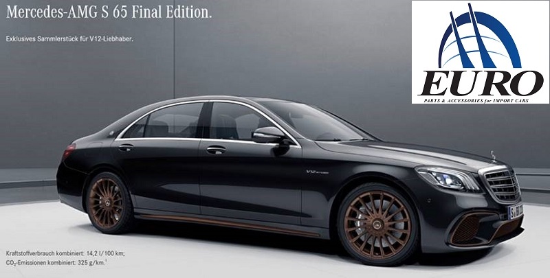 純正 Cピラー エンブレム アップルマーク AMG S65 Final Edition 限定